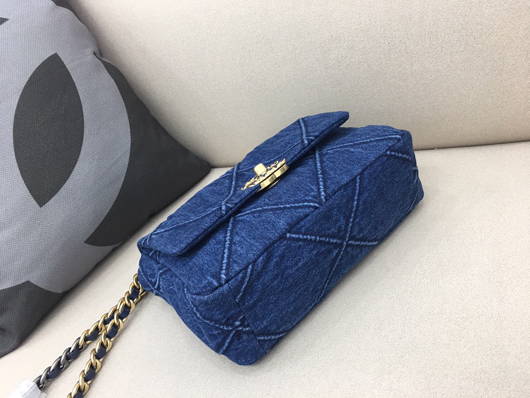 Denim 19 Handbag Flap Bag AS1160 